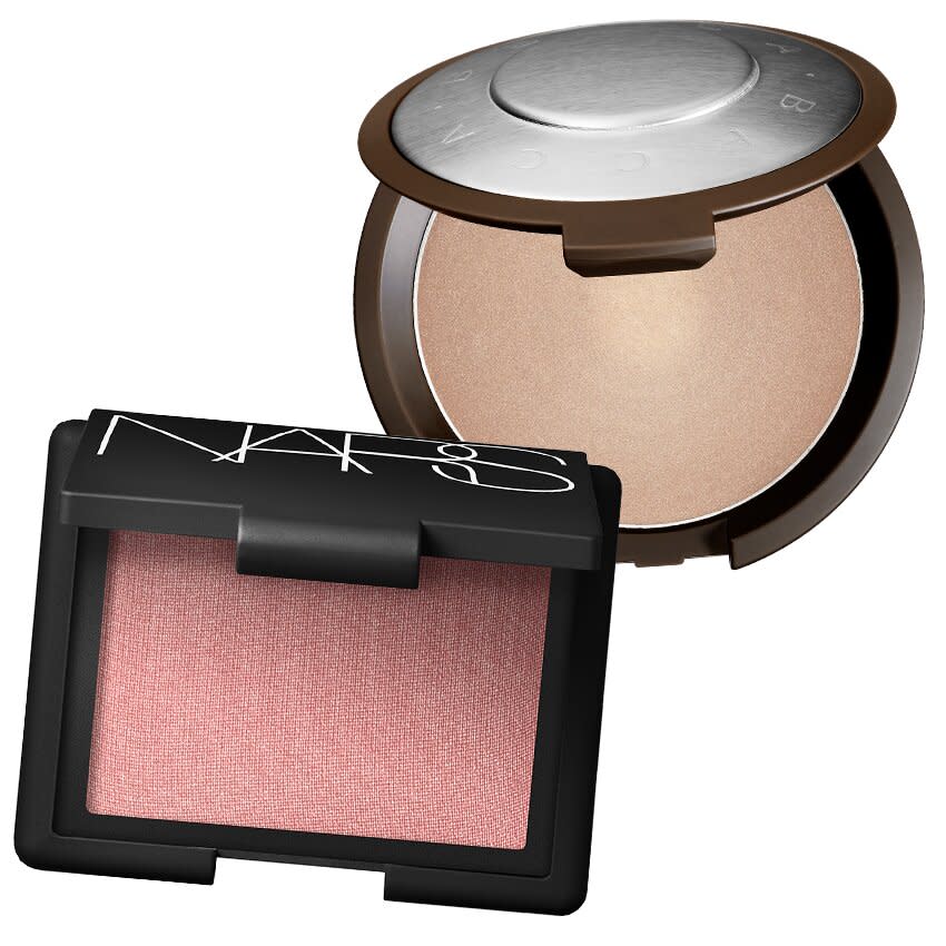 Blush and Highlighter