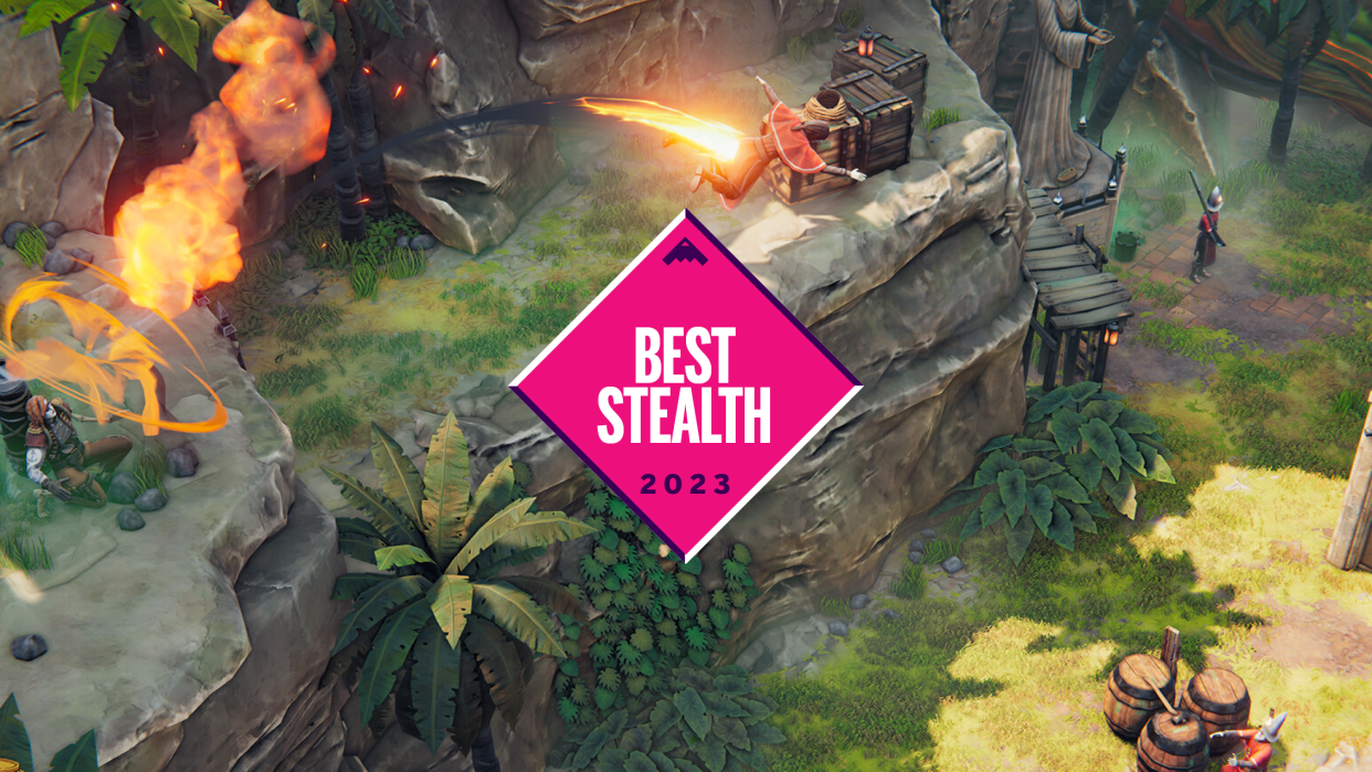  Best stealth game of the year 2023 banner. 