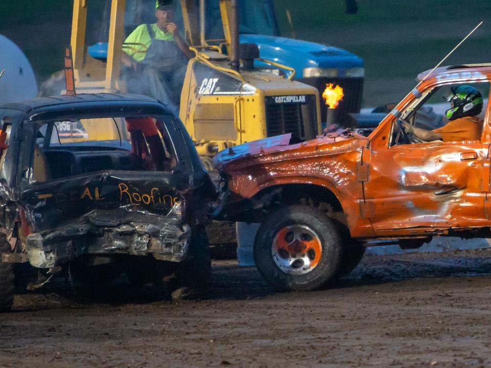 A demolition derby is scheduled for Aug. 5 at the Winnebago County Fair.