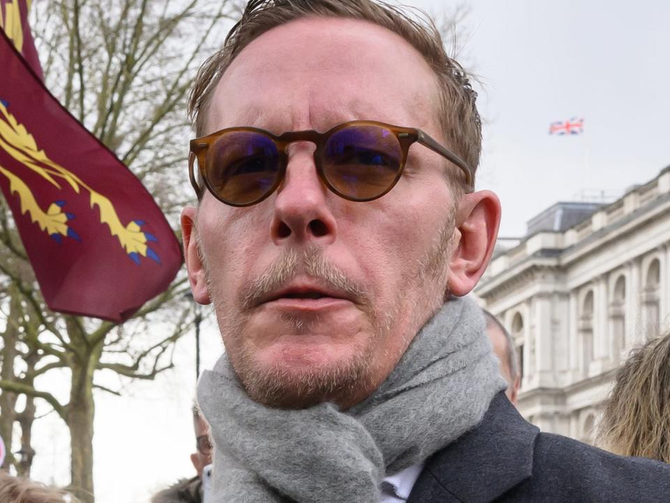 Laurence Fox said he founded Reclaim after being ‘cancelled’ for a BBC Question Time appearance (Getty Images)