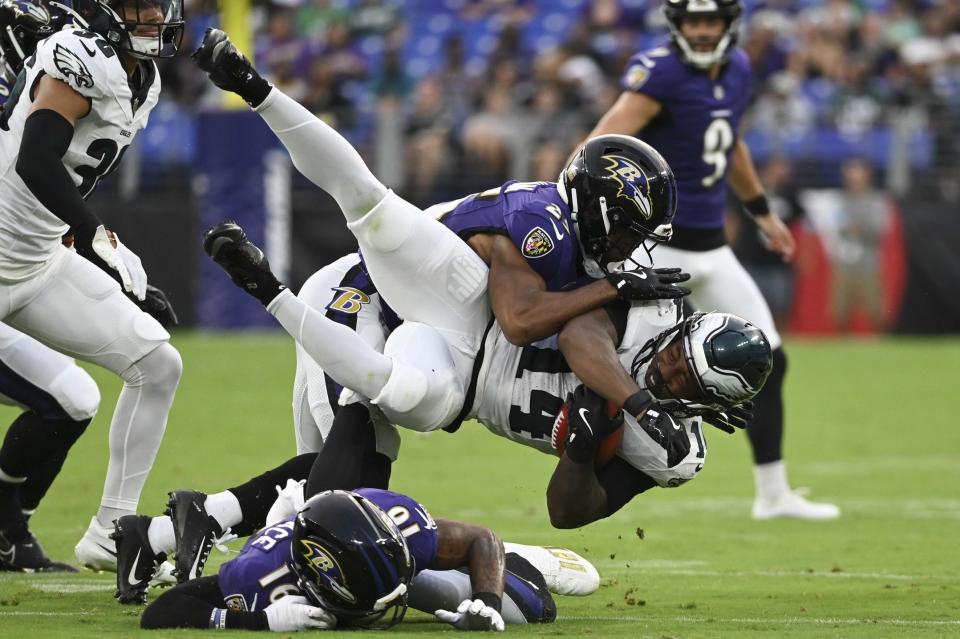 Ravens PFF grades Best and worst performers from win vs. Eagles