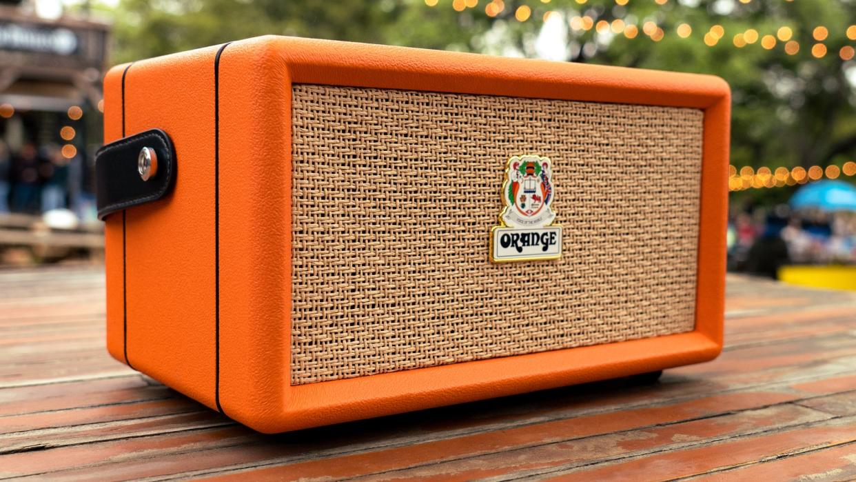  Orange Box bluetooth speaker 