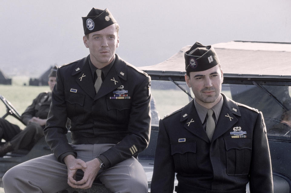 Damian Lewis and Ron Livingston star in HBO’S Band Of Brothers (HBO)