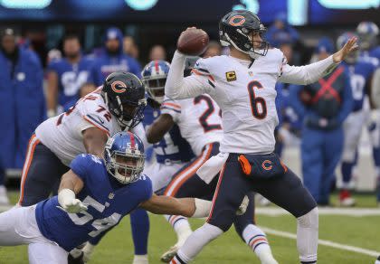 Jay Cutler may have played his last snap for the Bears. (AP)