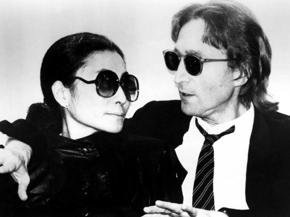 John Lennon and Yoko Ono (Rex)