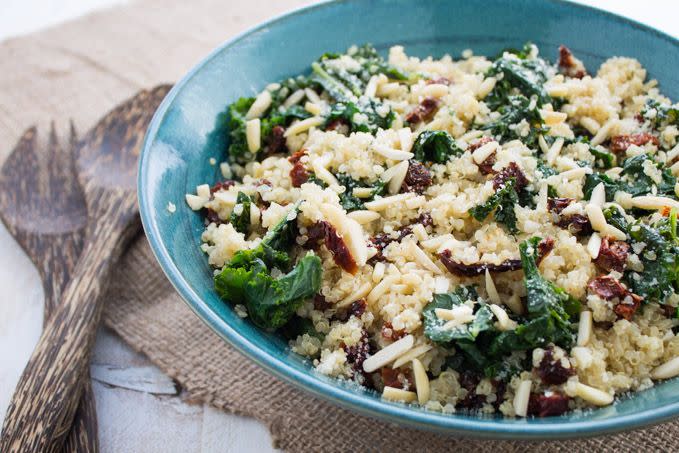 Healthy Kale and Quinoa Bowl