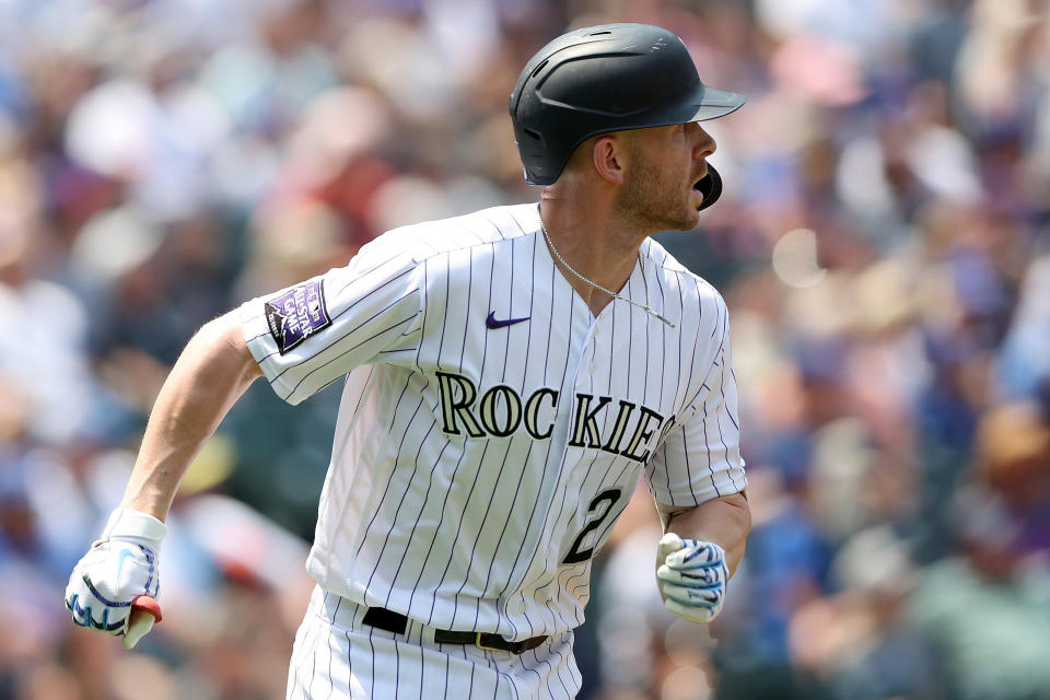 Trevor Story在今年交易大限還是沒有離開落磯。（Photo by Matthew Stockman/Getty Images）