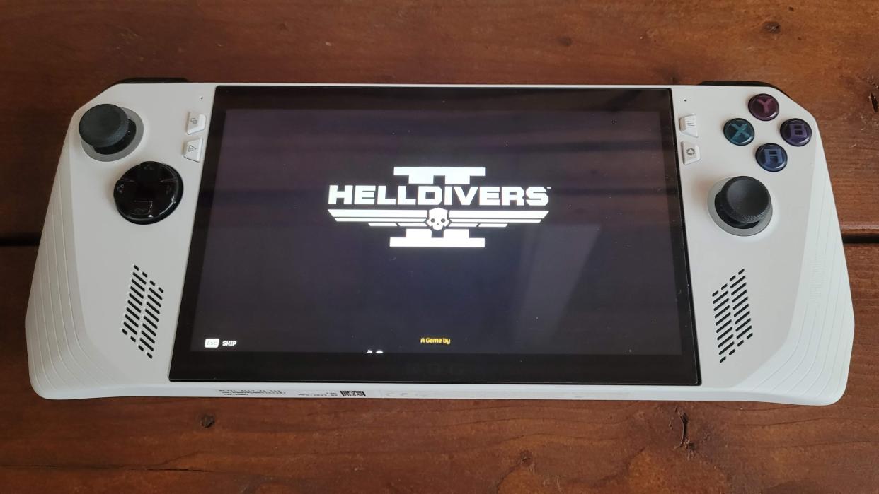  Image of Helldivers 2 on ASUS ROG Ally. 
