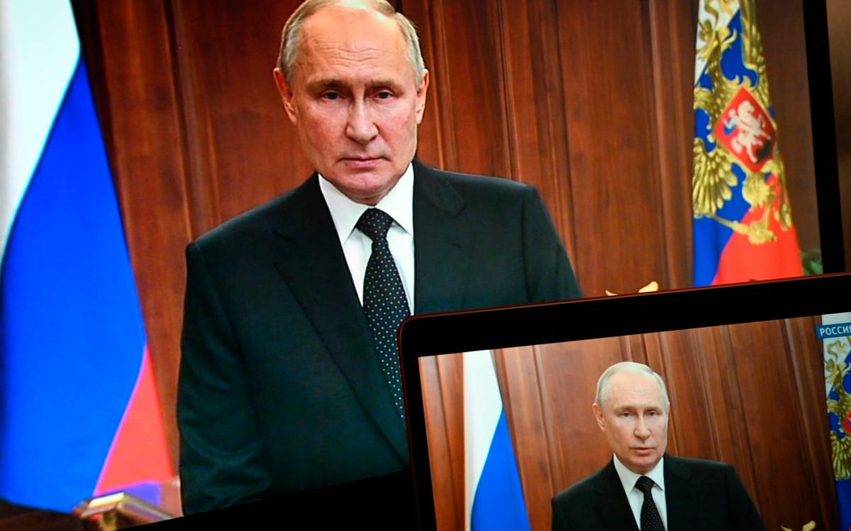 Power is rapidly ebbing from Vladimir Putin’s monstrous regime