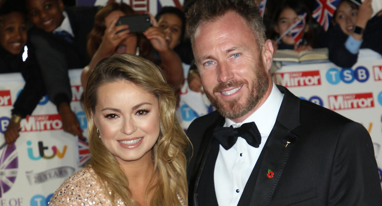 Ola and James Jordan say weight gain has ruined their sex life. (Getty Images)