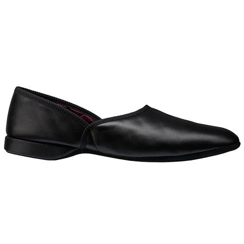 <p><a class="link " href="https://www.crockettandjones.com/products/slipper-savoy-black" rel="nofollow noopener" target="_blank" data-ylk="slk:SHOP;elm:context_link;itc:0;sec:content-canvas">SHOP</a></p><p>Quilted lined slippers from Crockett & Jones that deserve to be worn with a velvet robe (and not much else) as you lounge in a Chesterfield armchair, drinking whiskey on the rocks, staring pensively into a fire.</p><p>£165; <a href="https://www.crockettandjones.com/products/slipper-savoy-black" rel="nofollow noopener" target="_blank" data-ylk="slk:crockettandjones.com;elm:context_link;itc:0;sec:content-canvas" class="link ">crockettandjones.com</a></p>