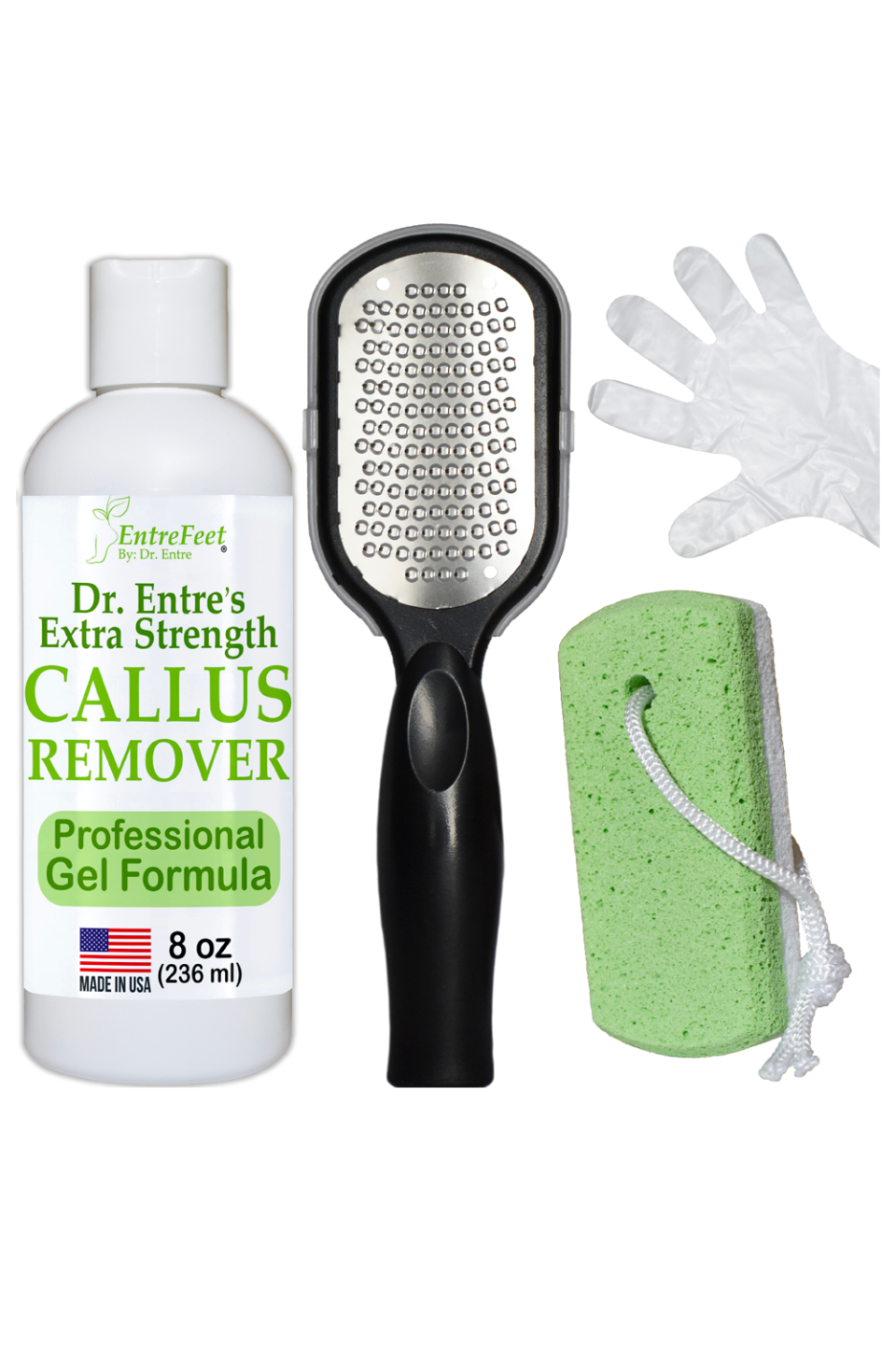 3) EntreFeet Dr. Entre's Callus Remover Kit