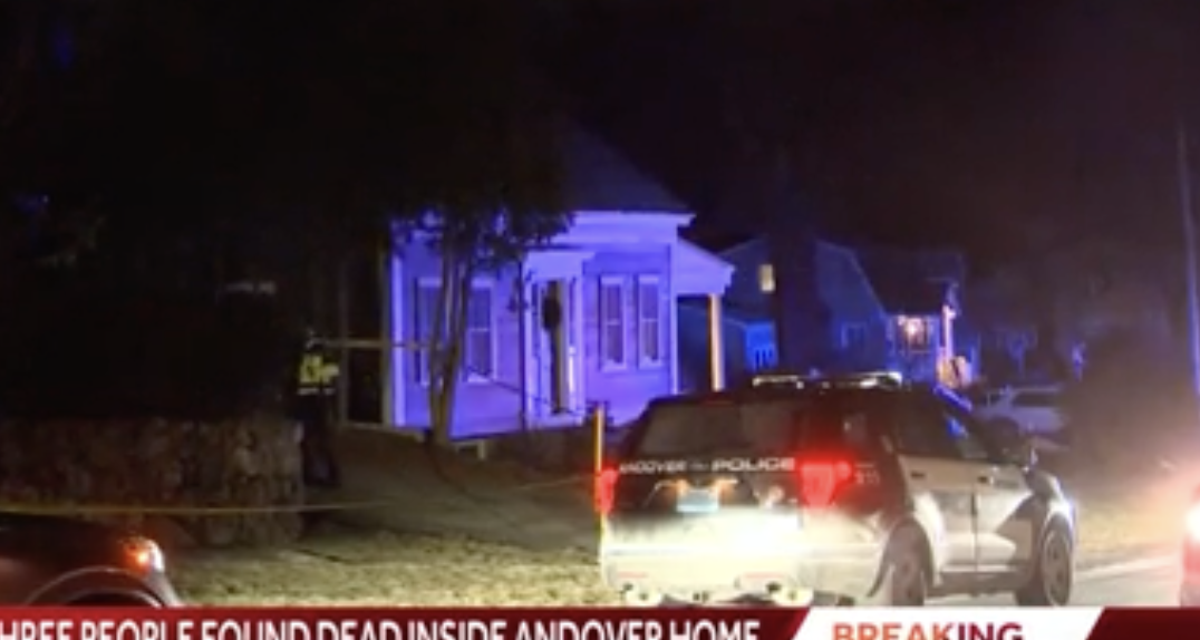 Authorities say mother and father and their 12 year old son were found dead in a home in Andover, Massachusetts, on Wednesday night (WCVB)