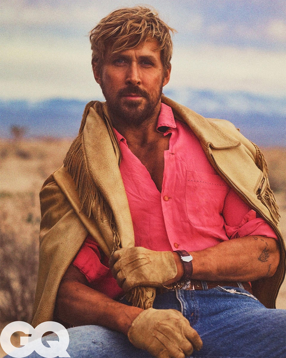 Ryan Gosling appears on the cover of GQ's global summer issue.