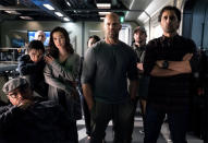 <p>On paper it might sound a little hokey: Jason Statham and friends battle a Megalodon <span>— a </span>dino-size, (supposedly) extinct shark. But you really have to <a rel="nofollow noopener" href="https://www.go90.com/videos/5OCly8cOqdN" target="_blank" data-ylk="slk:watch the trailer;elm:context_link;itc:0;sec:content-canvas" class="link ">watch the trailer</a> for this summer actioner and tell us you’re not excited by the potential of its glorious B-movie bombasticism. (WB) </p>