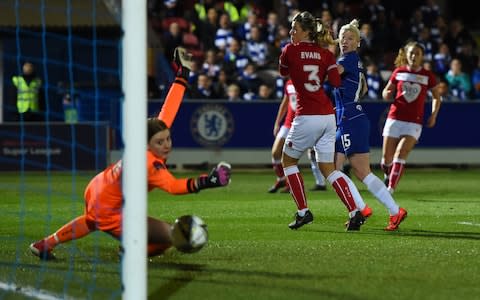 England scoring Chelsea's second - England scoring Chelsea's second - Credit: Getty Images