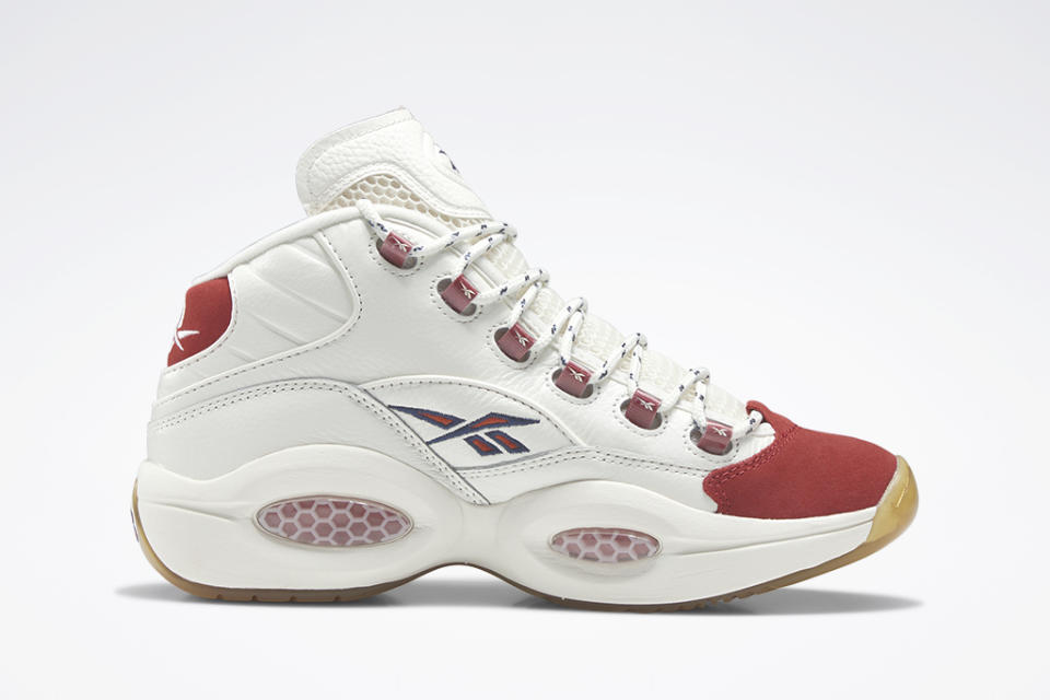 Reebok Question Mid “Vintage Red Toe.” - Credit: Courtesy of Reebok