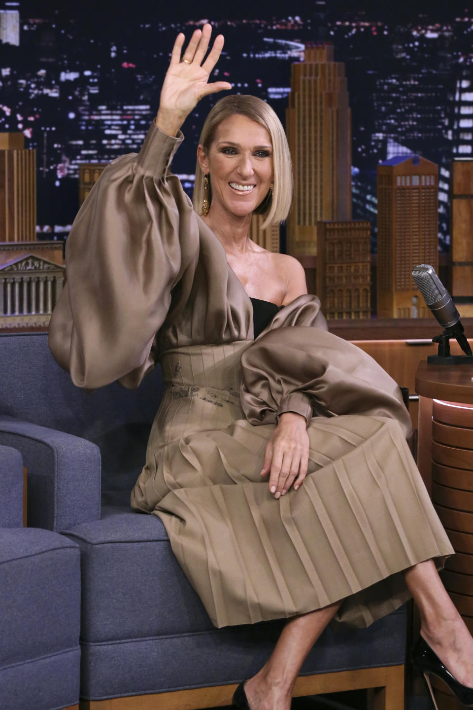 Céline Dion stuns on font cover of Vogue France's May issue (Photo by: Andrew Lipovsky/NBC/NBCU Photo Bank via Getty Images)