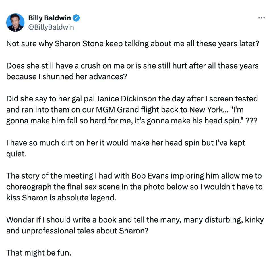 billy baldwin claps back sharon stone onscreen sex claims