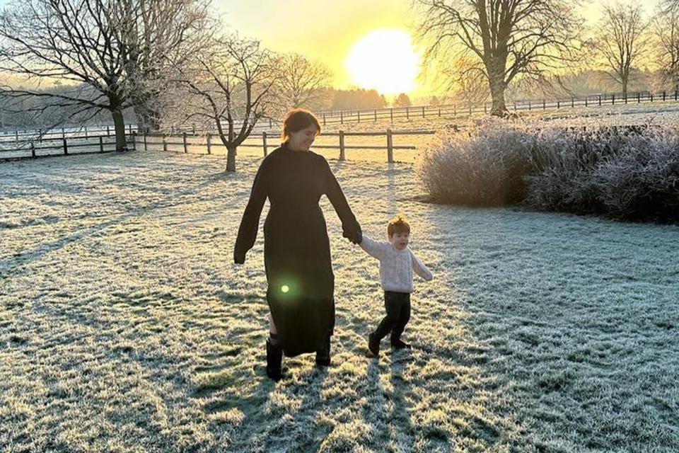 Princess Eugenie and August