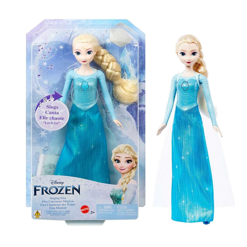 Disney Frozen Toys, Singing Elsa Doll in Signature Clothing, Sings “Let It Go” from The Disney Movie Frozen, Gifts for Kids