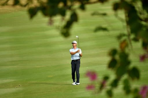 Wade Ormsby of Australia had a share of the lead with a five-under-par 65 after the first round of the Hong Kong Open