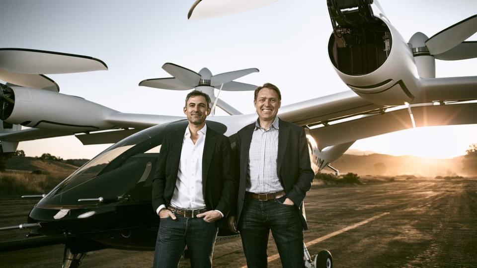 Paul Sciarra and JoeBen Bevirt of Joby Aviation