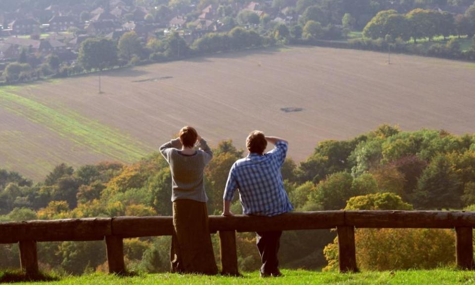 A view from Whiteleaf Hill on the Ridgeway near Princes Risborough.