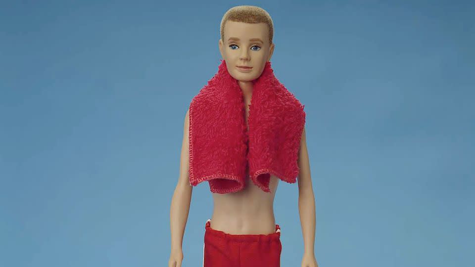 This original Ken doll from 1961 was supposed to be so handsome and magnetic that Barbie fell instantly in love. Hmm. - Mattel/Newsmakers/Hulton Archive/Getty Images