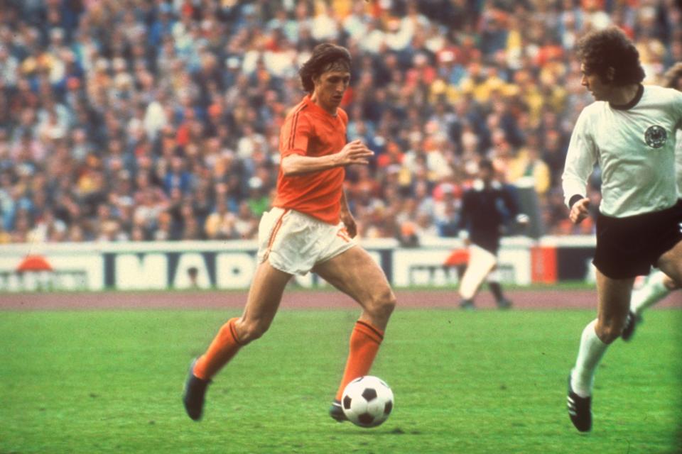 Johan Cruyff quit football after leading Holland to the 1974 World Cup Final 