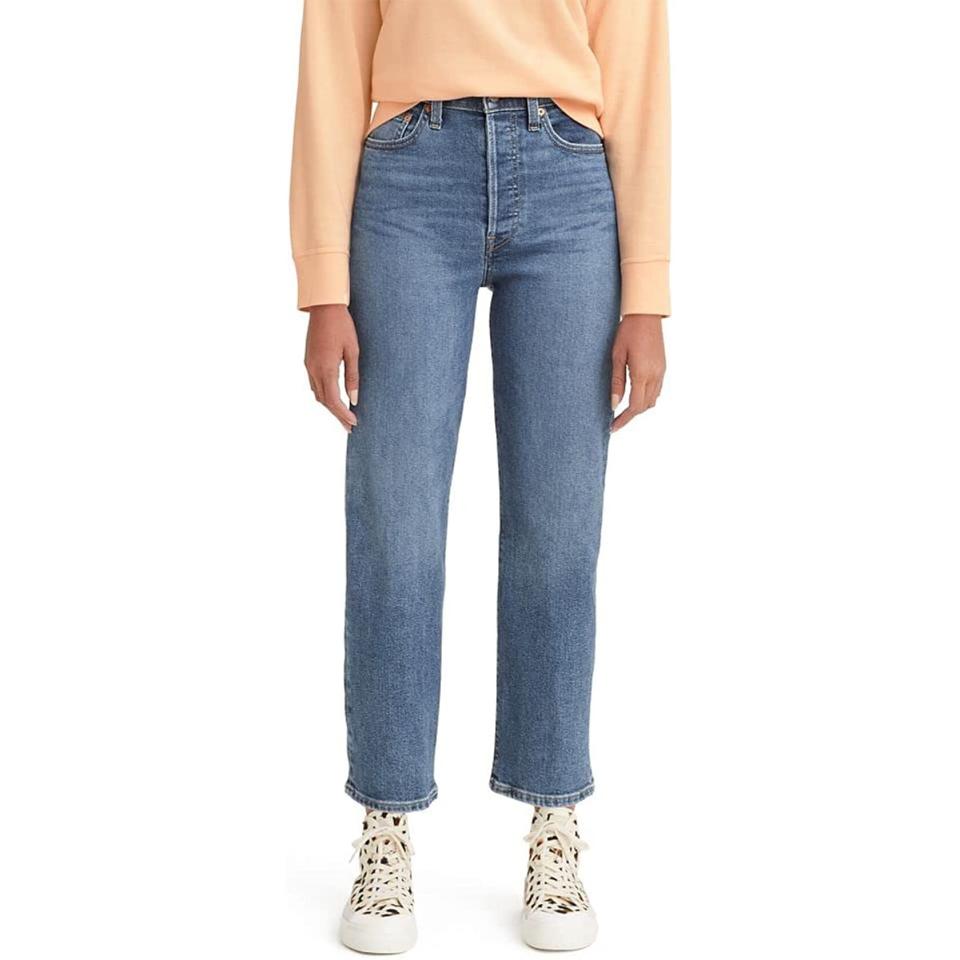 Levi’s Ribcage Straight Ankle Jeans