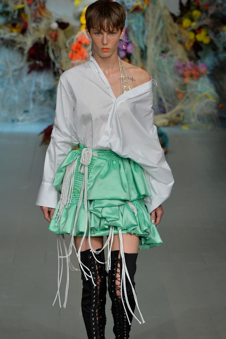 Fyodor Golan Splashes Down in London With an Ocean-Centric and Awareness-Raising Spring Collection