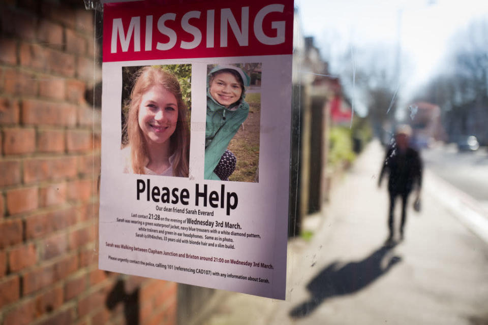 <div><p>"Missing white woman syndrome is a phrase used to describe the disproportionately higher coverage of white women and girls in the upper-middle-class who disappear."</p><p>—<a href="https://www.reddit.com/user/LongdayinCarcosa/" rel="nofollow noopener" target="_blank" data-ylk="slk:u/LongdayinCarcosa" class="link "><u>u/LongdayinCarcosa</u></a></p></div><span> Leon Neal / Getty Images</span>