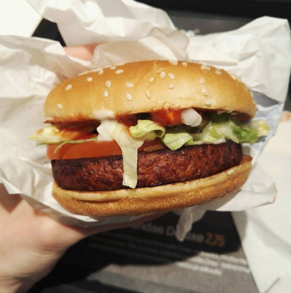 Non-meat eaters are loving the idea of the McVegan. Photo: Instagram/tanjaotus