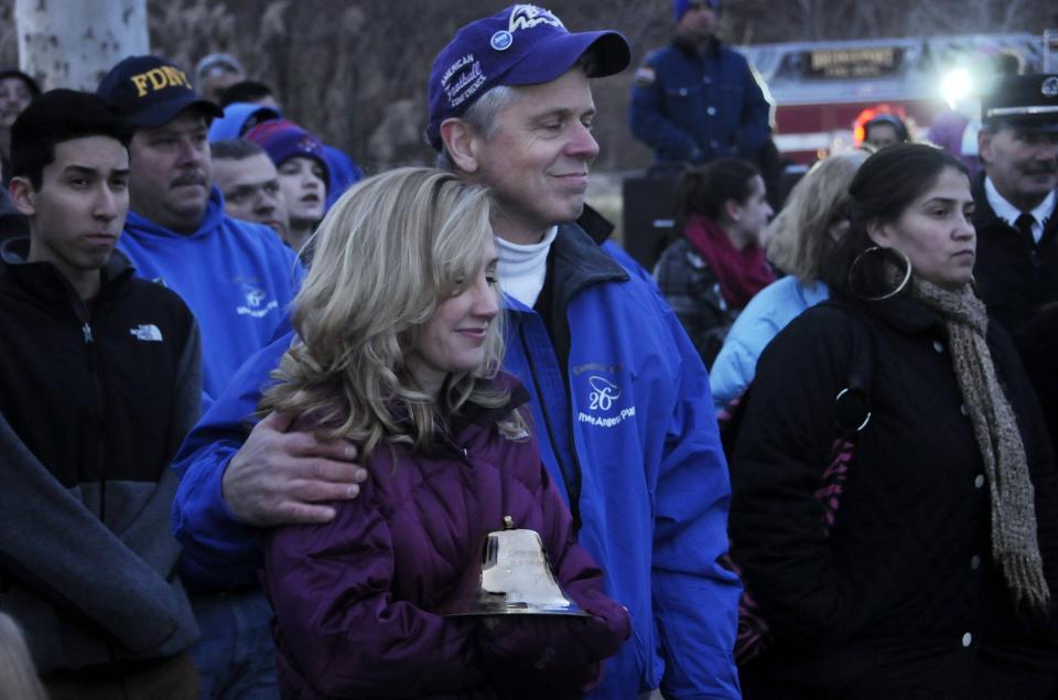 Michele and Bob Gay in December 2013. (Photo: Hartford Courant via Getty Images)