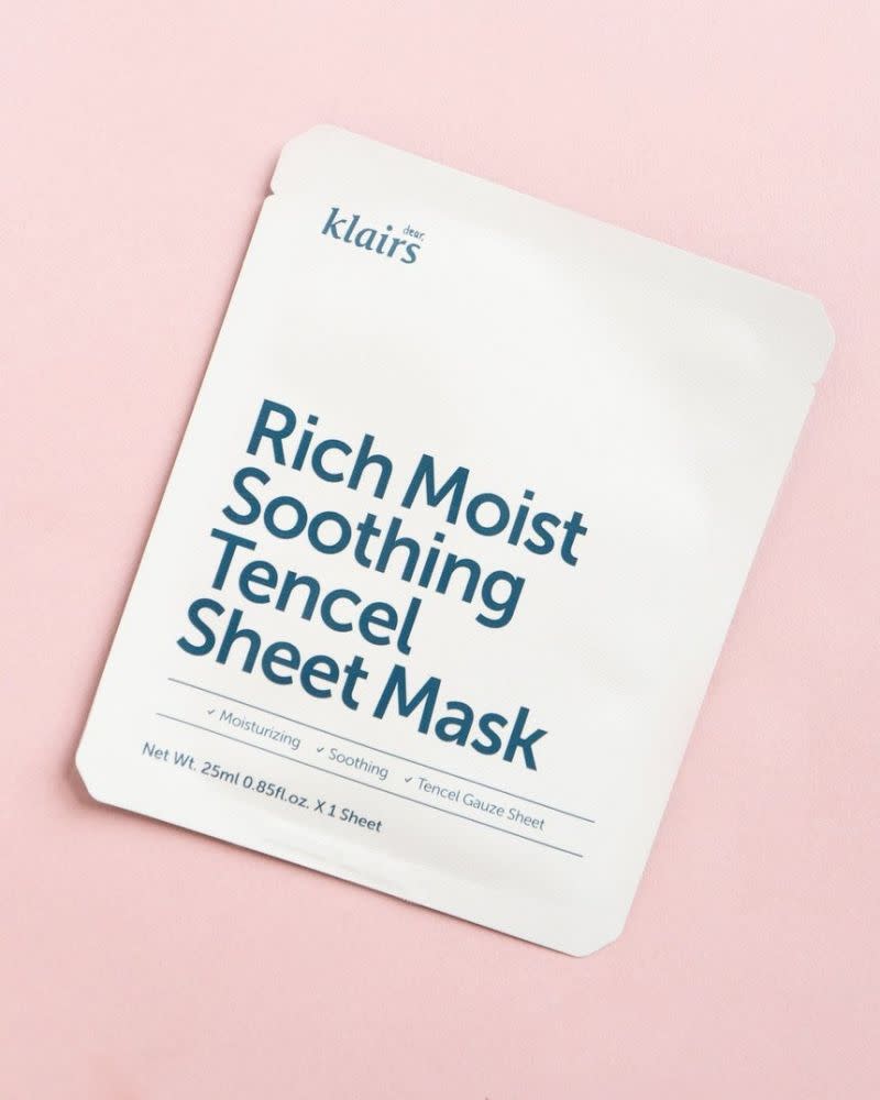 KLAIRS Rich Moist Soothing Tencel Sheet Maske