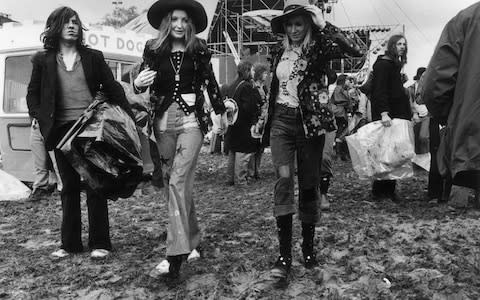 Bardney Pop Festival in 1972 - Credit: ES
