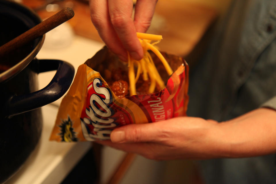 Pastel de Fritos. Estilista de alimentos: Simon Andrews. (Christopher Testani/The New York Times)
