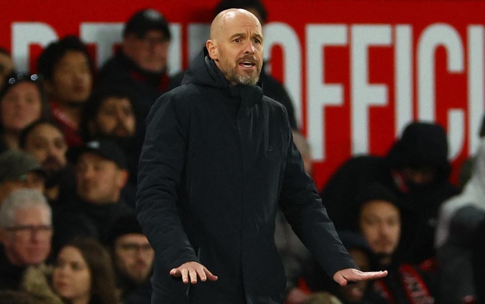 Manchester United manager Erik ten Hag