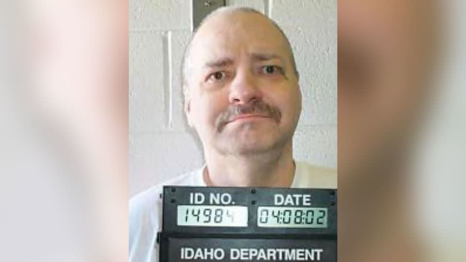 Thomas Creech poses in 2002 - Idaho Department of Correction/AFP/Getty Images