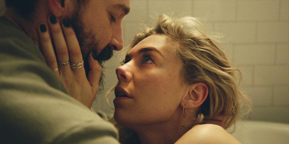 Shia LaBeouf and Vanessa Kirby play a couple who have to deal with a tragic home birth in "Pieces of a Woman."