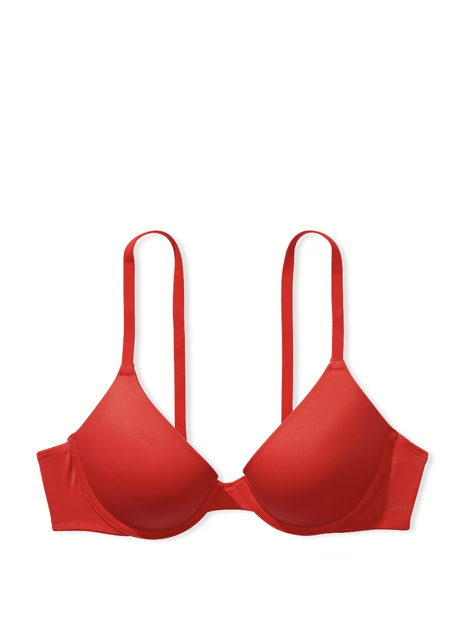 a red push up bra by Victoria