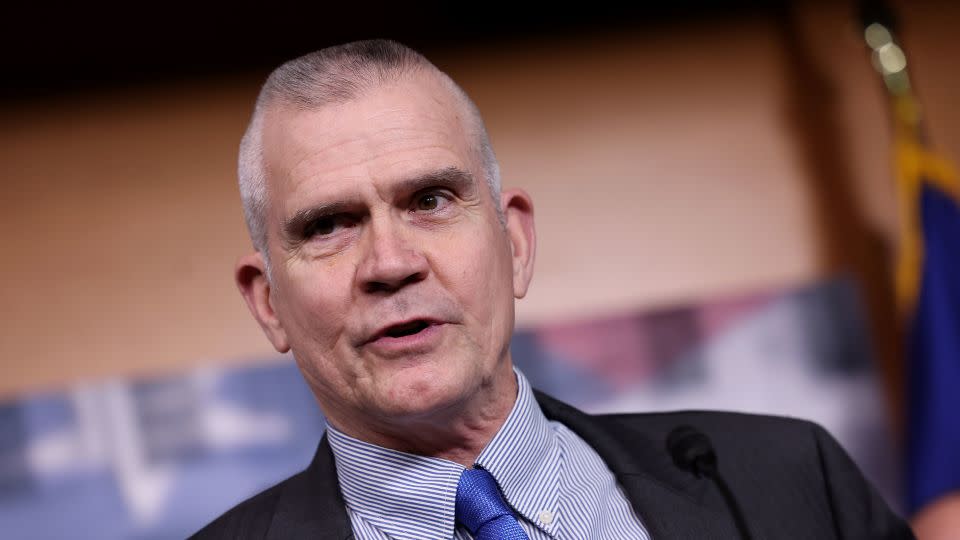 Rep. Matt Rosendale speaks at a news conference at the U.S. Capitol on March 28, 2023 in Washington, DC. - Kevin Dietsch/Getty Images