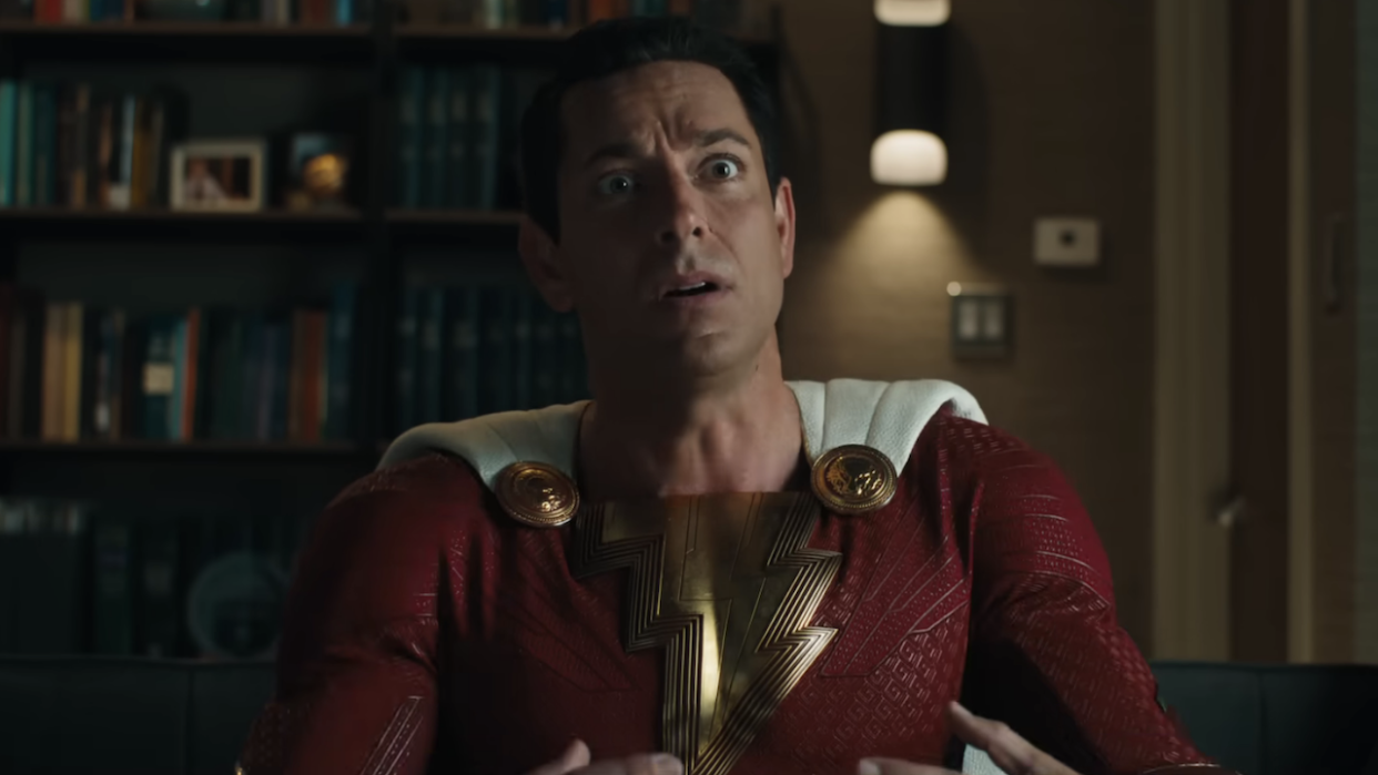  Shazam talking to his therapist 