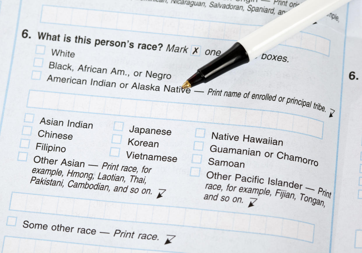 Census questionnaire 
