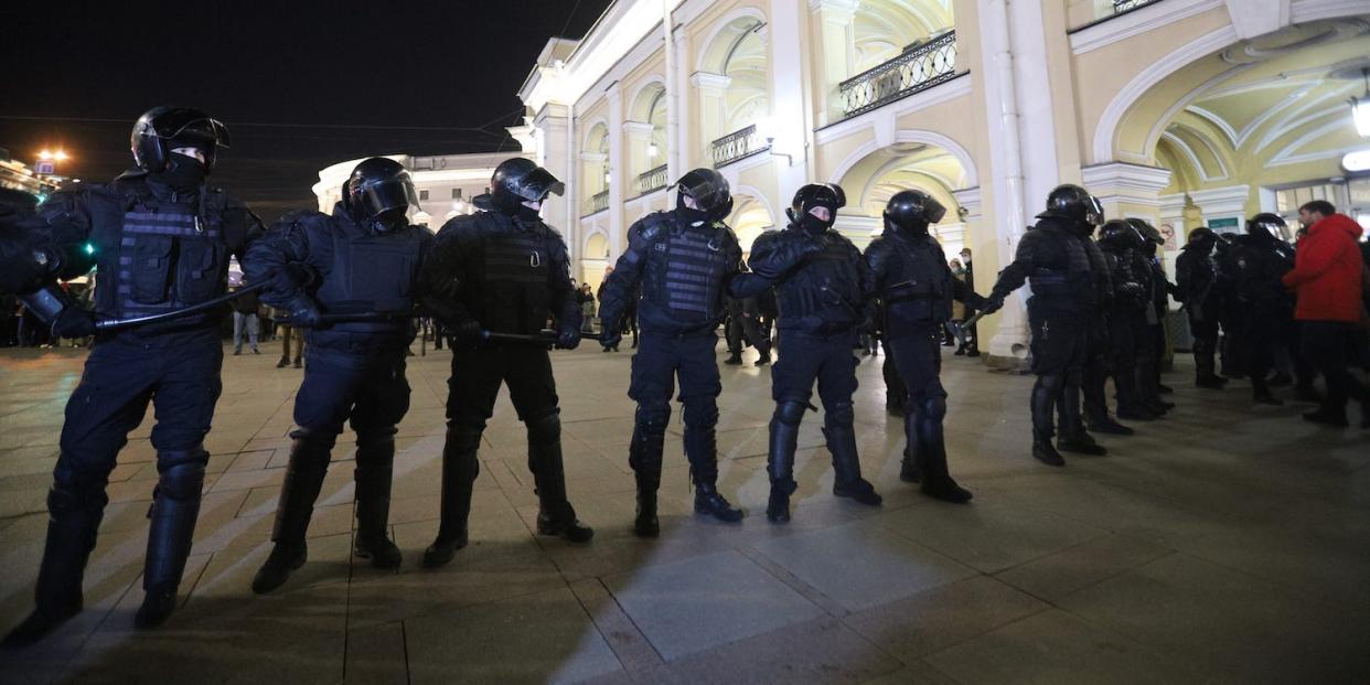 russia protest