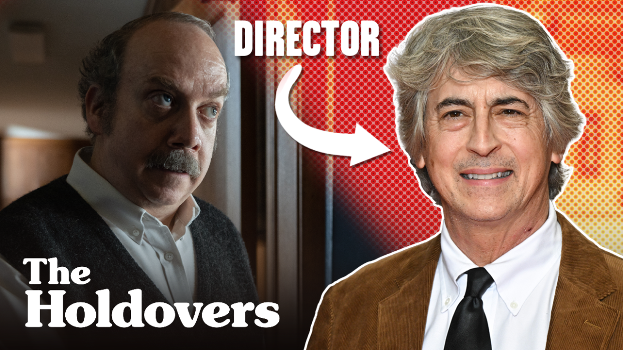  Director Alexander Payne / Paul Giamatti in The Holdovers. 