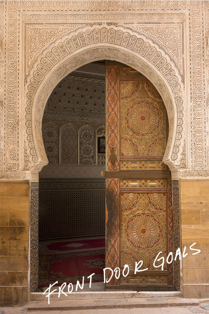 <p>Even the doors in Morocco are works of art and the finest craftsmanship. <i>Photo: Darren Hall</i></p>