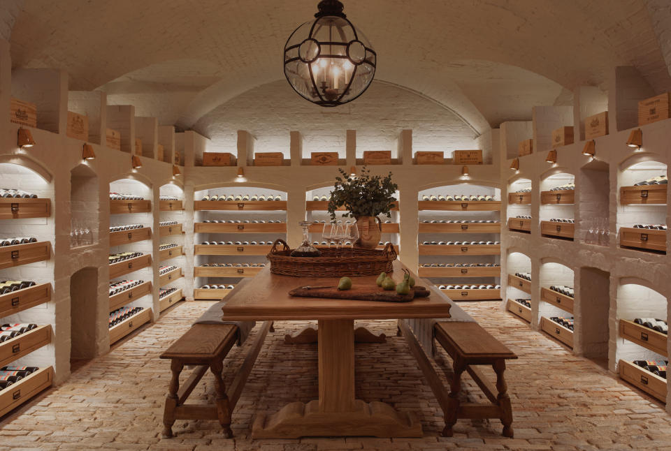 5. Swoon over a traditional wine cellar