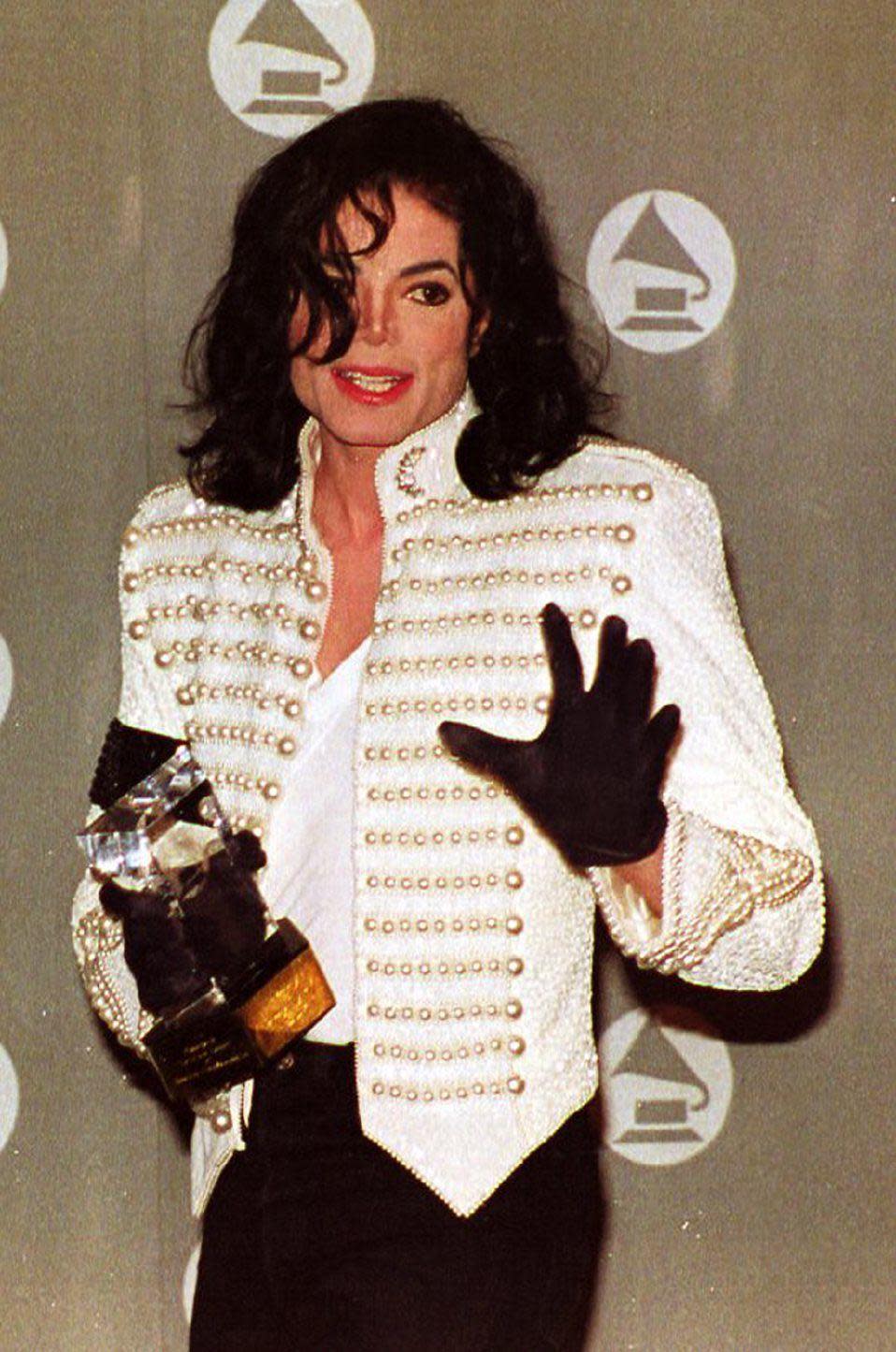 Accusations: Michael Jackson at the Grammy Awards in 1993 (AFP/Getty Images)